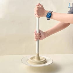 long handle high pressure toilet plunger pump detachable drain cleaner tool