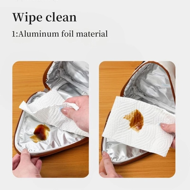 Mini Cartoon Thermal Lunch Bag Waterproof Insulated Portable Lunch Bag For Kids And Students 12