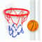 Mini Basketball Set With Wrist Strap Elastic Ball Indoor Shooting Game For Kids 0