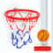Mini Basketball Set With Wrist Strap Elastic Ball Indoor Shooting Game For Kids 3