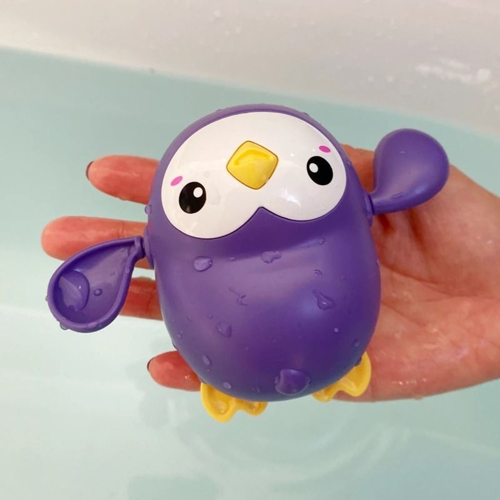 Cute Baby Bath Toy Water Spray Sprinkler Duck Penguin Shower Toy For Kids 23