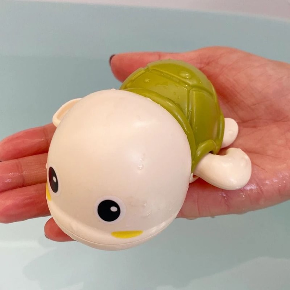Clockwork Swimming Bath Toy Turtle And Whale Water Toy For Babies And Kids 19