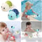Clockwork Swimming Bath Toy Turtle And Whale Water Toy For Babies And Kids 0