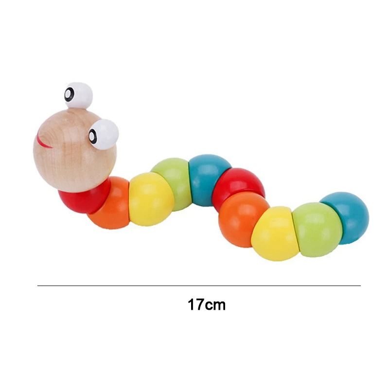 Montessori Wooden Puzzle Toy Early Learning Educational Toy For Kids 12