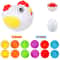Montessori Matching Eggs Sensory Color And Shape Sorting Toy For Kids 11