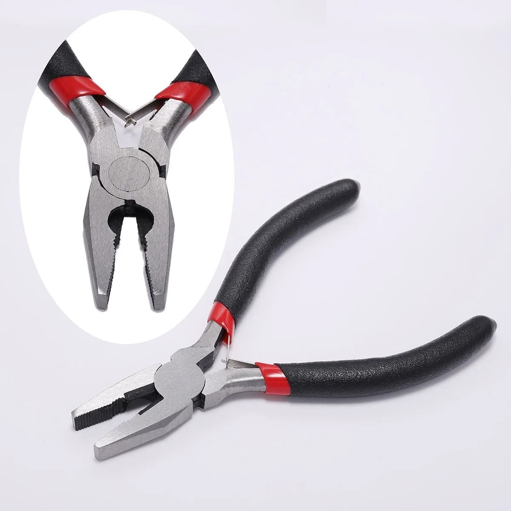 Carbon Hardened Steel Round Nose End Cutting Jewelry Making Pliers Tool 4