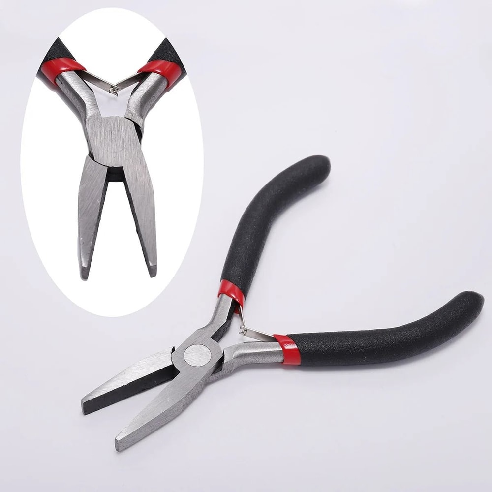 Carbon Hardened Steel Round Nose End Cutting Jewelry Making Pliers Tool 2