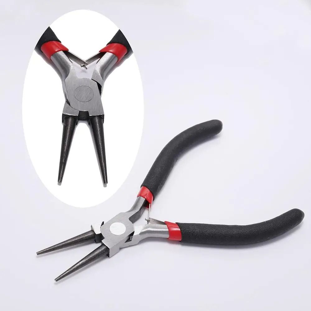 Carbon Hardened Steel Round Nose End Cutting Jewelry Making Pliers Tool 10