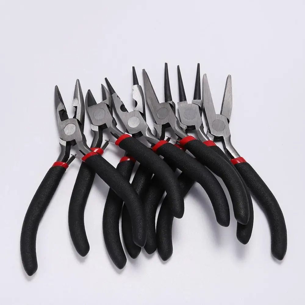 Carbon Hardened Steel Round Nose End Cutting Jewelry Making Pliers Tool 14