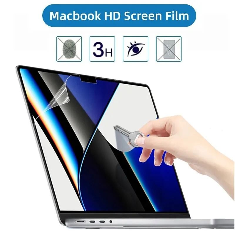 HD Clear Soft Film MacBook Screen Protector For Air And Pro Laptops 0
