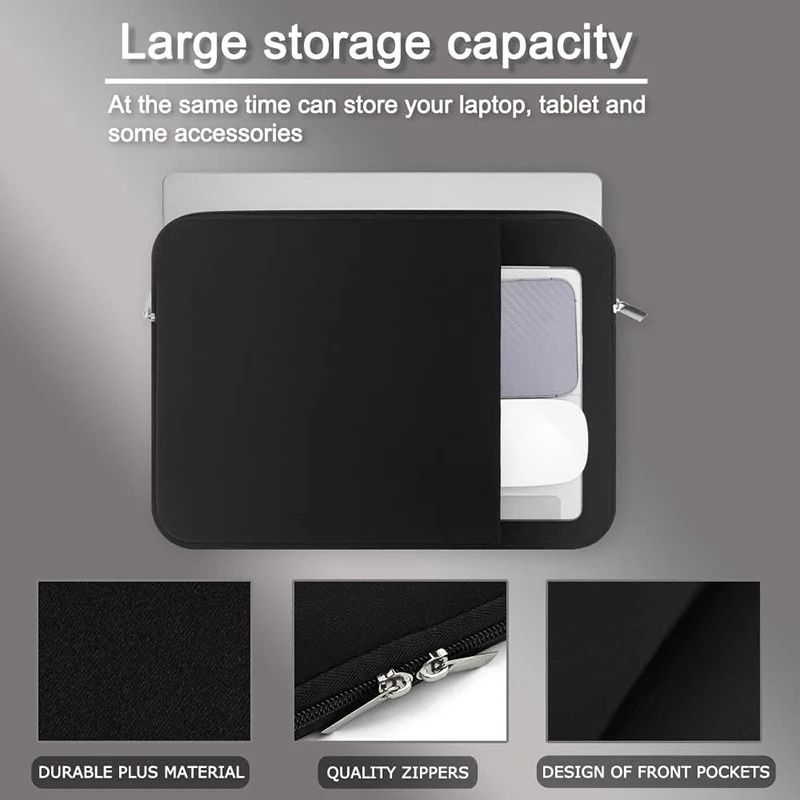 Protective Laptop Sleeve Case For MacBook And Notebook Computers 7