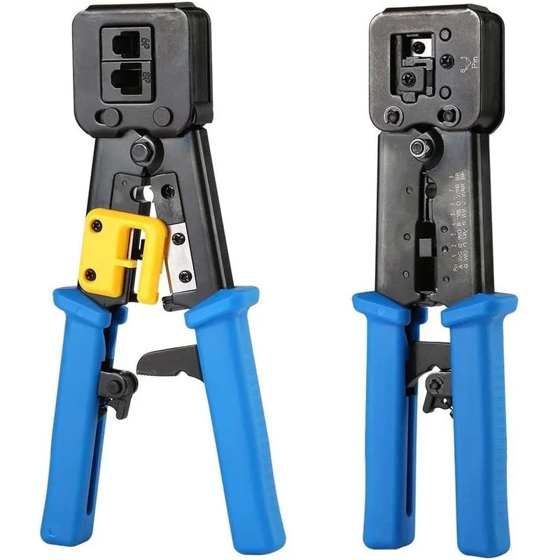 Multi Function RJ45 Crimping Tool Network Cable Crimper And Stripper Pliers 3