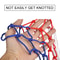All Weather Basketball Hoop Net Tri Color Net For Kids And Mini Hoops 6
