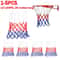 All Weather Basketball Hoop Net Tri Color Net For Kids And Mini Hoops 11