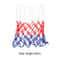 All Weather Basketball Hoop Net Tri Color Net For Kids And Mini Hoops 7