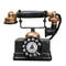 Vintage Telephone Decor Retro Old Style Desktop Ornament For Home And Office 0