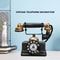 Vintage Telephone Decor Retro Old Style Desktop Ornament For Home And Office 3