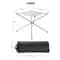 Portable Camping Fire Pit Grill Foldable Stainless Steel Fire Frame 10