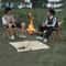 Portable Camping Fire Pit Grill Foldable Stainless Steel Fire Frame 6
