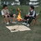 Portable Camping Fire Pit Grill Foldable Stainless Steel Fire Frame 6