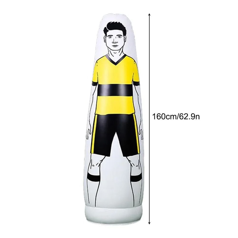 Inflatable Soccer Training Mannequin Free Kick Practice Dummy 160cm 4