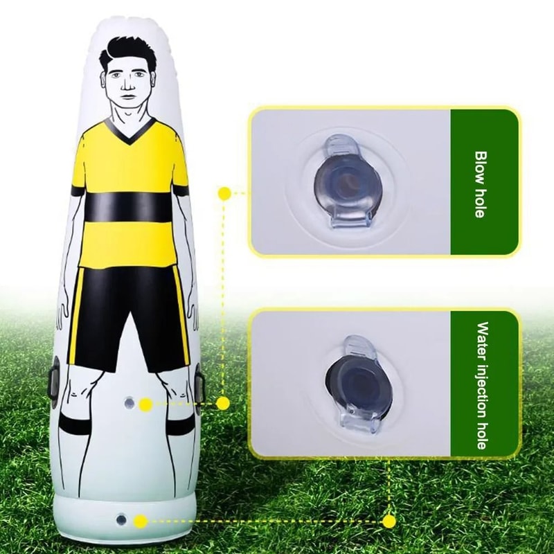 Inflatable Soccer Training Mannequin Free Kick Practice Dummy 160cm 5