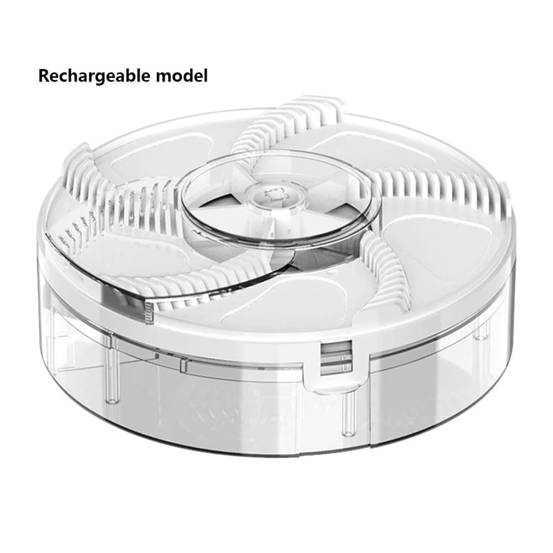 Automatic Fly Catcher USB Rechargeable Quiet Insect Trap For Indoor And Outdoor Use 4