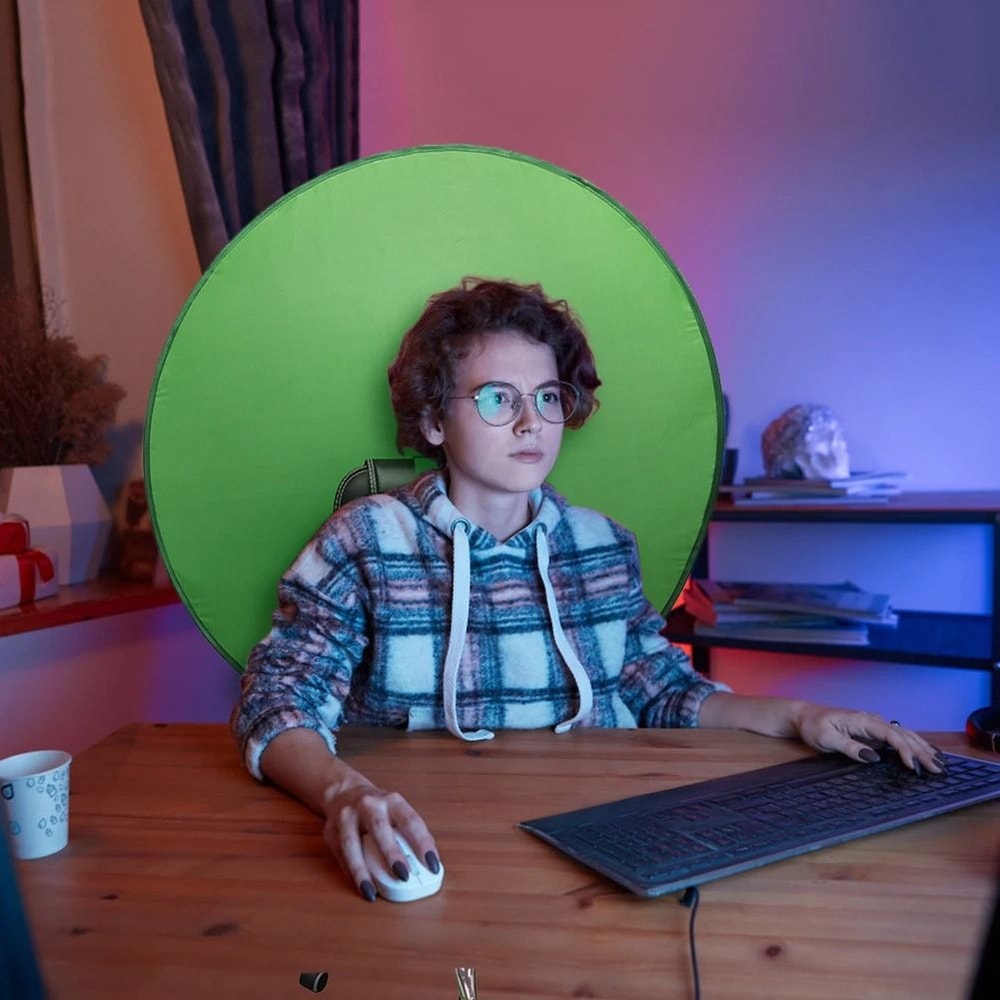 Portable Green Screen Backdrop Foldable Photography And Video Background 4