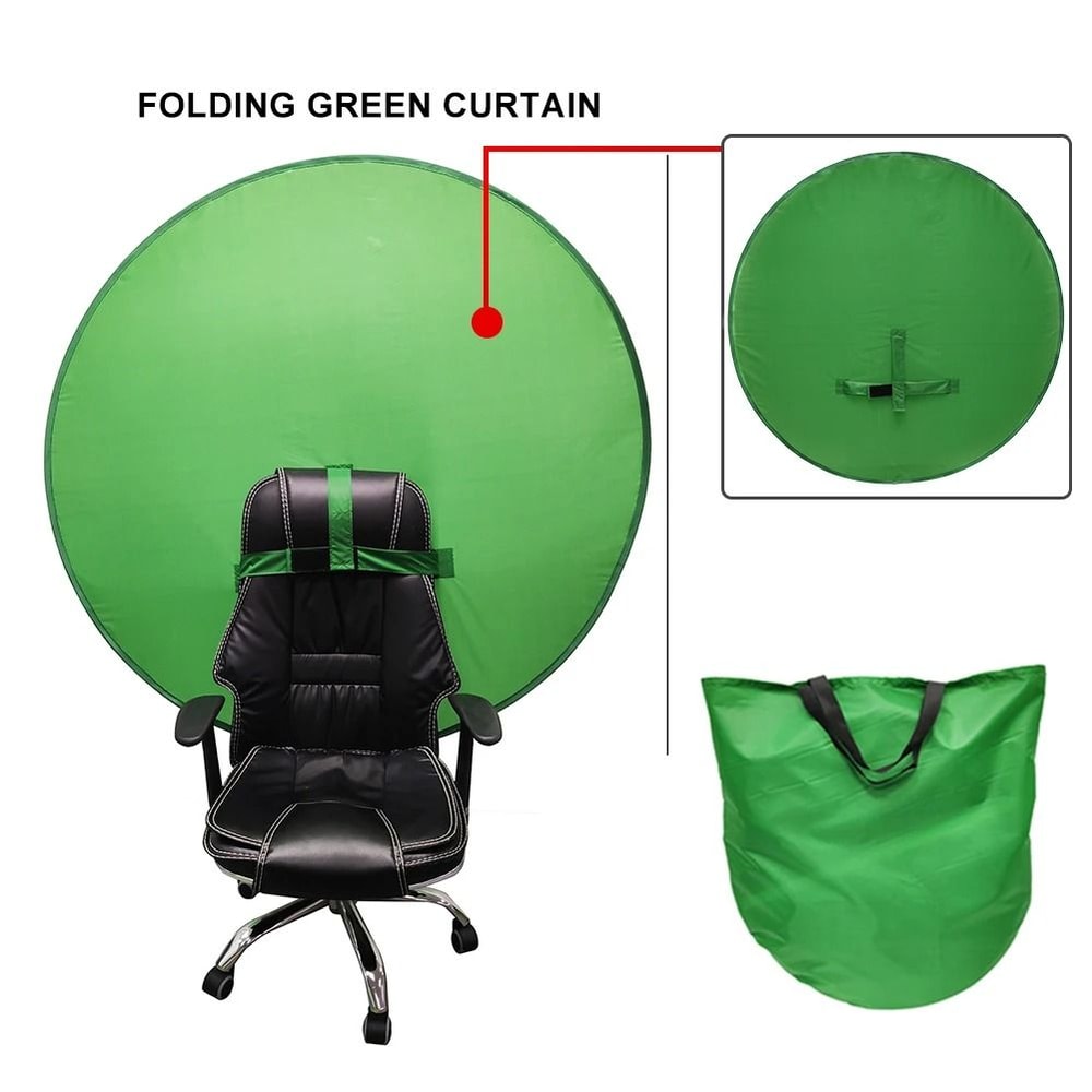 Portable Green Screen Backdrop Foldable Photography And Video Background 7