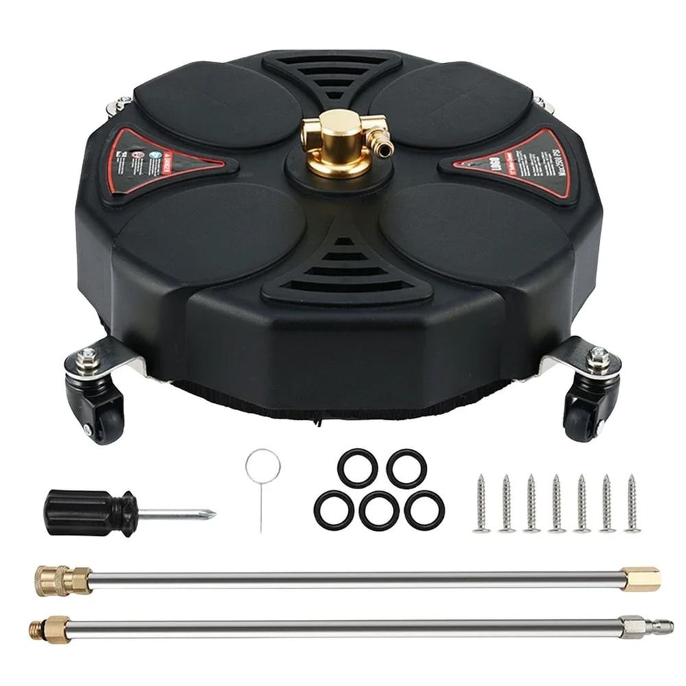 13 Inch Pressure Washer Surface Cleaner Flat Surface Cleaning Attachment 2