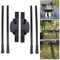 Folding Workbench Legs Adjustable Metal Table Legs For Camping And Travel 8