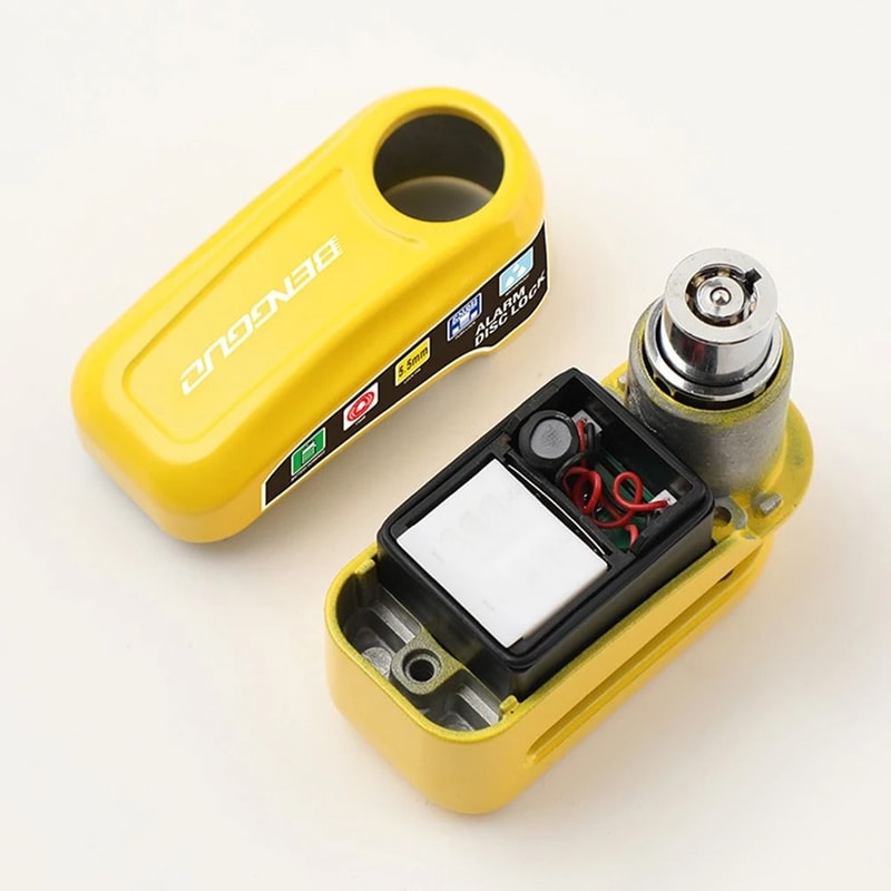 Motorcycle Disc Brake Lock With Alarm Waterproof Anti Theft Safety Lock 6