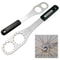 Stainless Steel Bicycle Cassette Removal Tool Flywheel Fixed Wrench 0