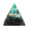Handmade Orgonite Pyramid Natural Amethyst Crystal Energy Decor 0