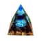 Handmade Orgonite Pyramid Natural Amethyst Crystal Energy Decor 10