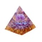 Handmade Orgonite Pyramid Natural Amethyst Crystal Energy Decor 11