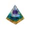 Handmade Orgonite Pyramid Natural Amethyst Crystal Energy Decor 13