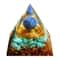 Handmade Orgonite Pyramid Natural Amethyst Crystal Energy Decor 16