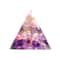 Handmade Orgonite Pyramid Natural Amethyst Crystal Energy Decor 4