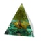 Handmade Orgonite Pyramid Natural Amethyst Crystal Energy Decor 7