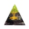 Handmade Orgonite Pyramid Natural Amethyst Crystal Energy Decor 8