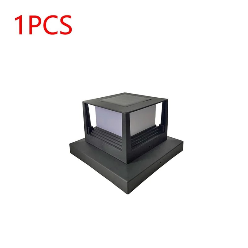 Solar Fence Light Waterproof Outdoor Solar Column Light For Garden And Gate 1