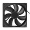 120mm High Speed PC Case Fan Quiet CPU Cooling Fan With Large Airflow 1