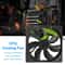 120mm High Speed PC Case Fan Quiet CPU Cooling Fan With Large Airflow 4