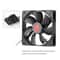 120mm High Speed PC Case Fan Quiet CPU Cooling Fan With Large Airflow 5