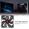 120mm High Speed PC Case Fan Quiet CPU Cooling Fan With Large Airflow 6