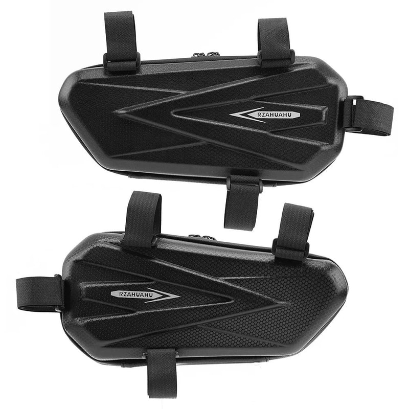 Universal Waterproof Motorcycle Side Bags EVA Hard Shell Hanging Bike Bag 3