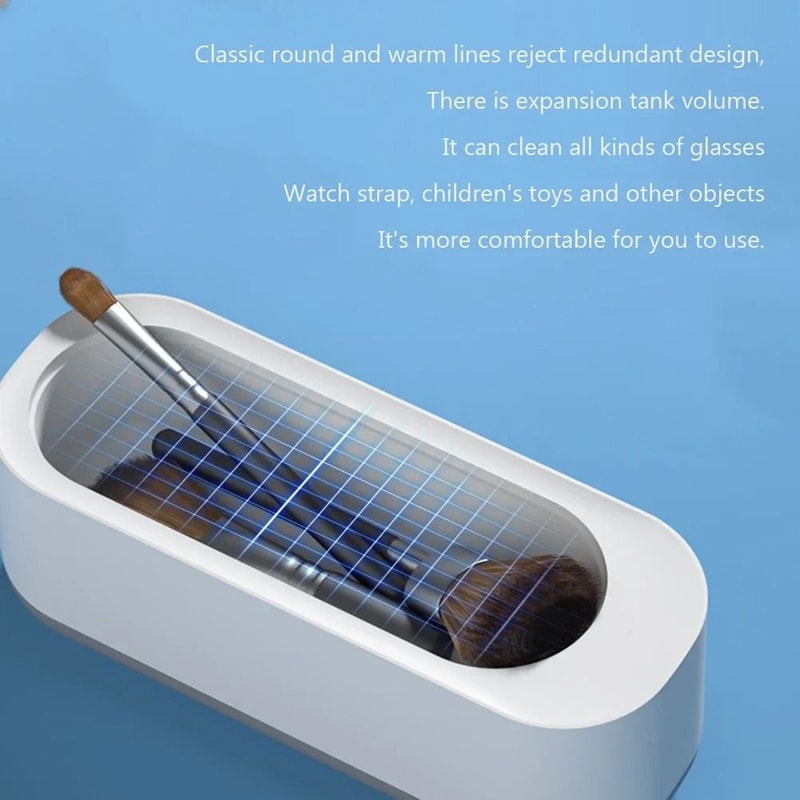 Portable Ultrasonic Cleaner Glasses Cleaning Machine Jewelry Cleaner 3