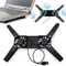 USB Laptop Cooling Pad Dual Fan Laptop Stand For 7 To 15 Inch Laptops 4