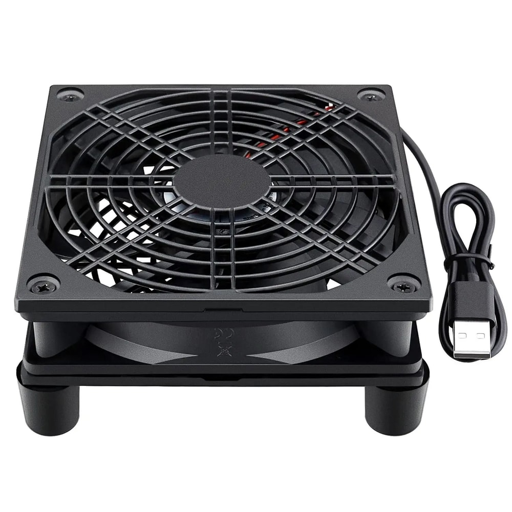 120mm USB Cooling Fan 5V Power Fan For Receiver DVR Router TV Box 0